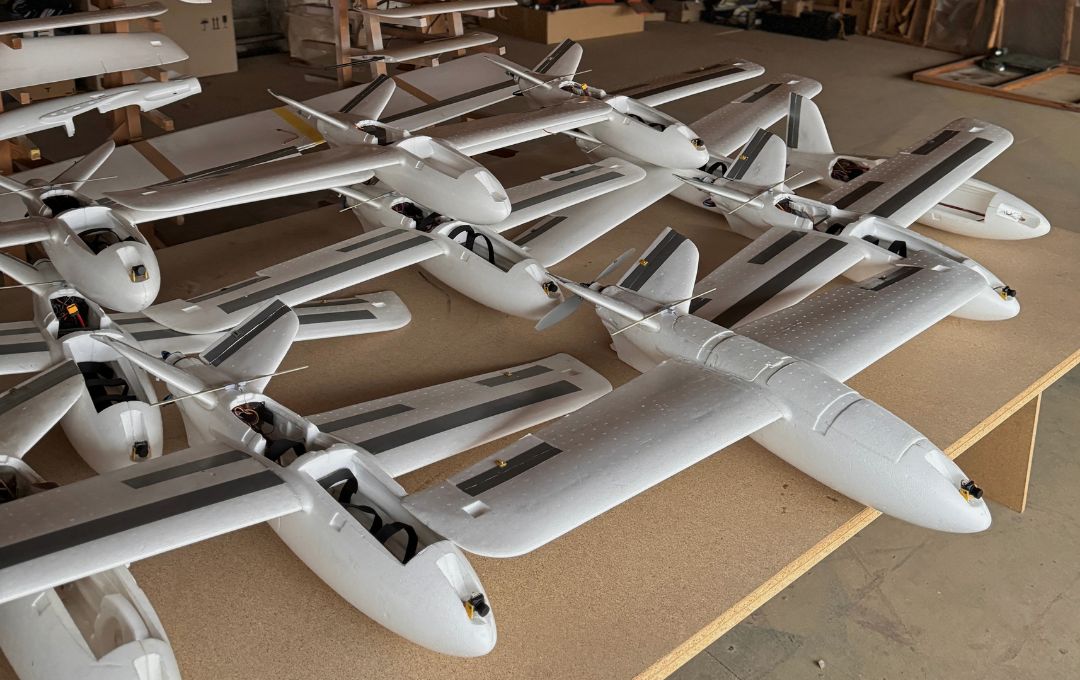 TEKWAR Tactical Wing in flight
